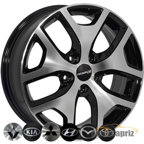 Диски ZF-FE137 BMF R17 W6.5 PCD5x114.3 ET40 DIA67.1